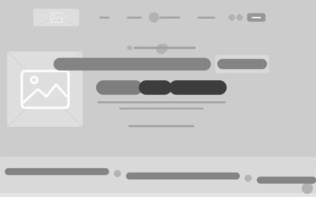 Aimi Joy Trading website wireframe before design