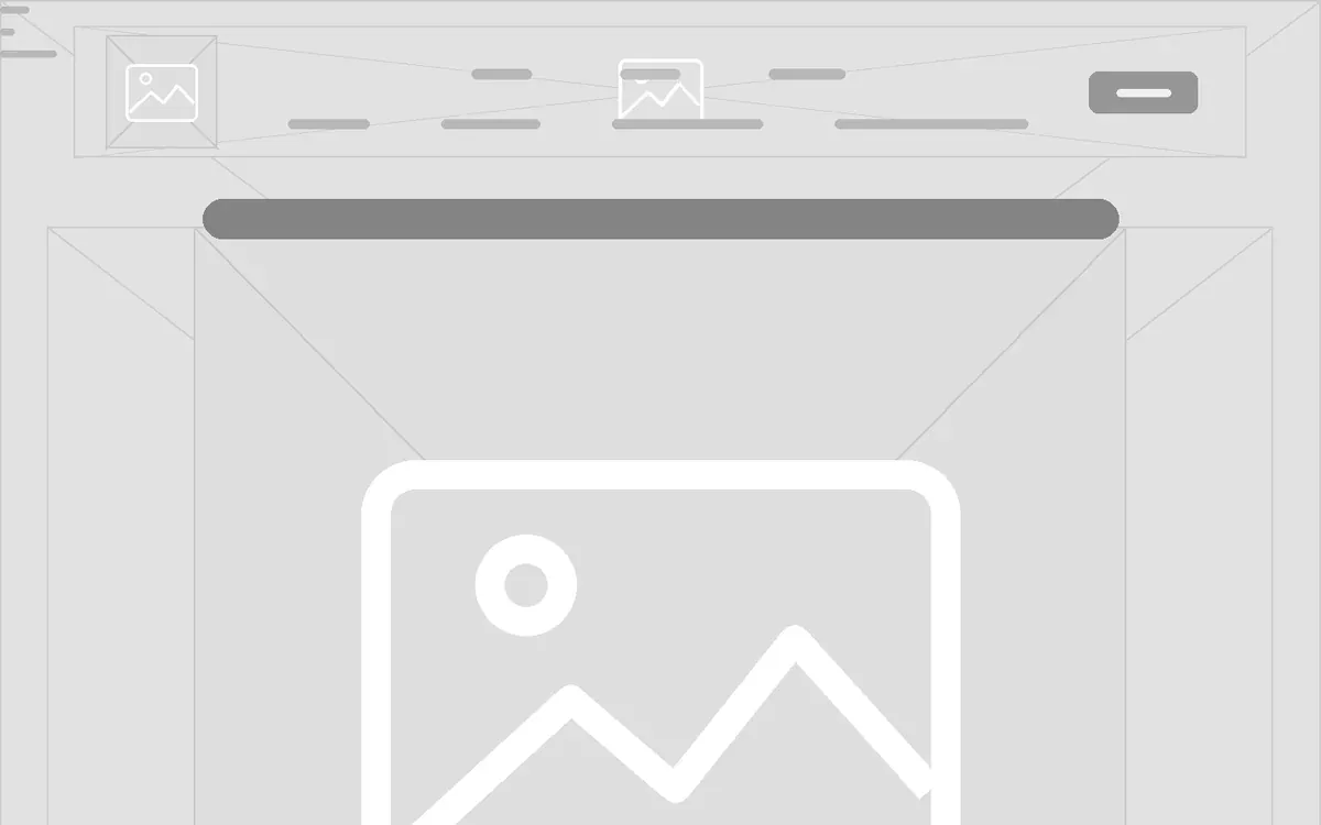 Bubble Tea Palace website wireframe before design